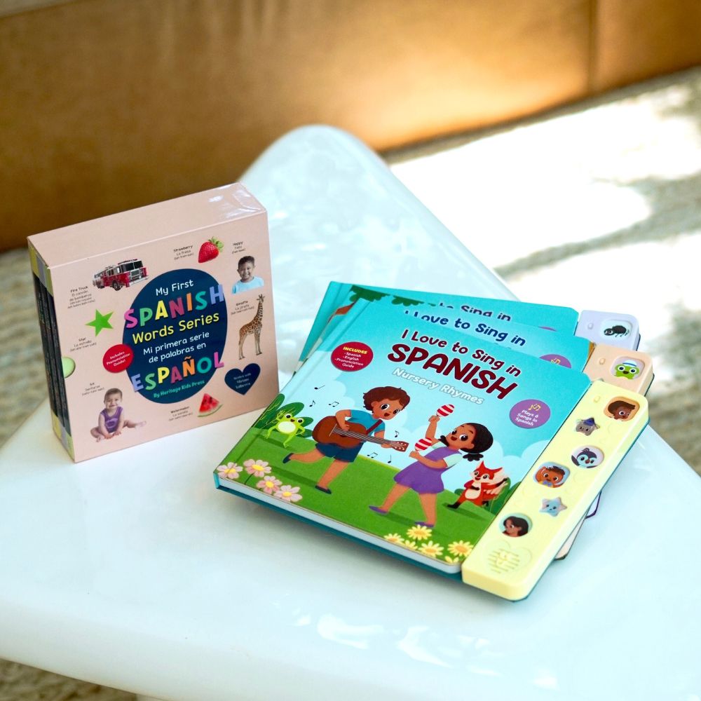 My First 100 Spanish Words – Heritage Kids Press
